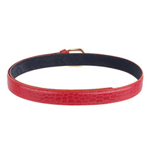 Sandy D Carter Women Red Artificial Leather Waist Belt for Jeans & Formal Paint SDC-030-RD