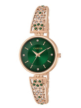 Sandy D Carter Metal Green Analogue Round Watches for Women_Sandy D Carter-220-GR