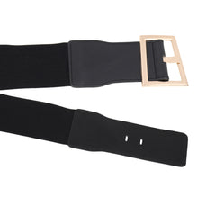 Sandy D Carter Women Black Synthetic Leather Stylish Waist Belt for Jeans & Dress SDC-027-BK