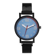 Fluid  Black Round Allow Strap Analog Watches for Women FLWatch23-023-BK02