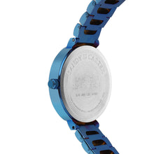 Sandy D Carter Metal Blue Analogue Round Watches for Women_SDC24-42-BL
