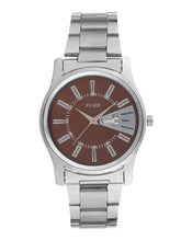 Fluid  Brown Round Stainless Steel Analog Watches for Women FLWatch24-758L-BR01