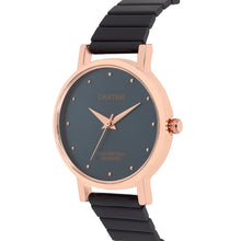 Sandy D Carter Metal Blue Analogue Round Watches for Women_SD-Carter-52-RG-BL