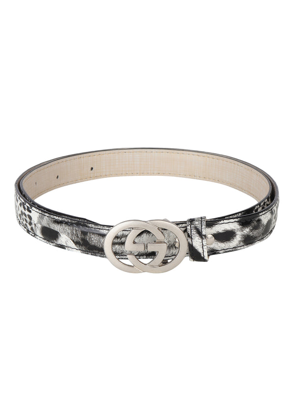 Sandy D Carter Women Brown Synthetic Leather Waist Belt for Jeans & Formal Paint SDC-22-527-BR2
