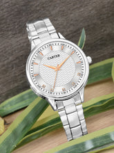 Sandy D Carter Metal White Analogue Round Watches for Women_Sandy D Carter-204-LWH