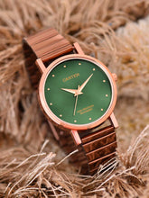 Sandy D Carter Metal Rose Gold Analogue Round Watches for Women_Sandy D Carter-86-RG-GR