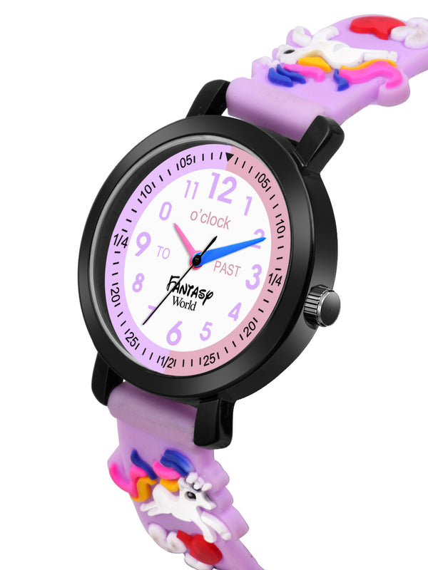 Fantasy World Stylish Watch & Sunglass Combo for Kids – Ideal Gift for Boys & Girls FW-WatchGiftSet-16