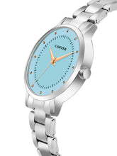 Sandy D Carter Metal Blue Analogue Round Watches for Women_Sandy D Carter-147-BL