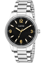 Sandy D Carter Metal Black Analogue Round Watches for Men_Sandy D Carter-191-BK