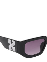 Celebrity Full Rim Black Plastic Frame With Blue UV Protected Lens Wayfarer Sunglasses for Men & Women_8217-1