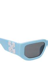 Celebrity Full Rim Blue Plastic Frame With Black UV Protected Lens Wayfarer Sunglasses for Men & Women_8217-4