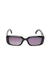 Celebrity Full Rim Black Plastic Frame With Blue UV Protected Lens Wayfarer Sunglasses for Men & Women_8216-1