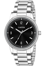 Sandy D Carter Metal Black Analogue Round Watches for Men_Sandy D Carter-189-BK