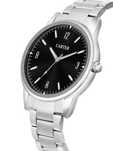 Sandy D Carter Metal Black Analogue Round Watches for Men_Sandy D Carter-189-BK