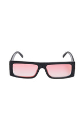 Celebrity Black Plastic Frame With Orange UV Protected Lens Wayfarer Sunglasses for Men & Women_10884-08