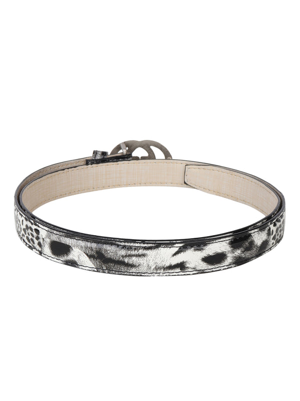 Sandy D Carter Women Brown Synthetic Leather Waist Belt for Jeans & Formal Paint SDC-22-527-BR2
