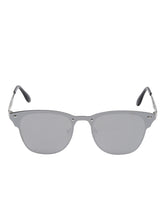 Celebrity Full Rim Blue Plastic Frame With Blue UV Protected Lens Avaitor Rectangular Men & Women_3576-03