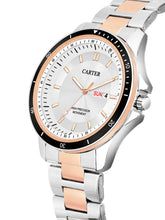 Sandy D Carter Metal Silver Analogue Round Watches for Men_Sandy D Carter-177-RG-SL