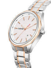 Sandy D Carter Metal Silver Analogue Round Watches for Men_Sandy D Carter-172-RG-SL