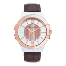 FLUID Brown Leather Strap Watches For Men FLWatch23-021-SL01