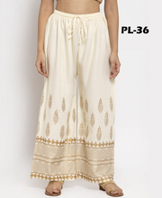 Fleurt Chic Printed Palazzo Collection for All Seasons HOBK342