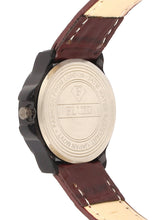 Fluid  White Round Leather Strap Analog Watches for Women FLWatch23-777L-WH01