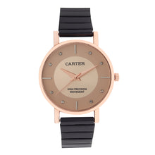 Sandy D Carter Metal Rose Gold Analogue Round Watches for Women_SDC24-58-RG-CM