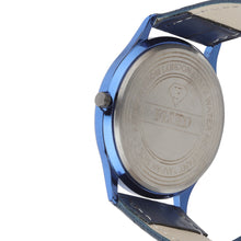 FLUID Blue Leather Strap Watches For Men FLWatch24-788G-WH01