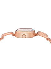 Sandy D Carter Metal Rose Gold Analogue Rectangular Watches for Women_Sandy D Carter-136-RG
