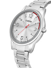 Sandy D Carter Metal Silver Analogue Round Watches for Men_Sandy D Carter-192-SL