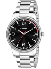 Sandy D Carter Metal Black Analogue Round Watches for Men_Sandy D Carter-193-BK
