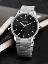 Sandy D Carter Metal Black Analogue Round Watches for Men_Sandy D Carter-187-BK