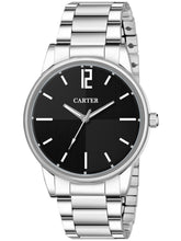 Sandy D Carter Metal Black Analogue Round Watches for Men_Sandy D Carter-187-BK