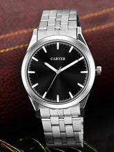 Sandy D Carter Metal Black Analogue Round Watches for Men_Sandy D Carter-195-BK