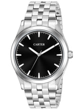 Sandy D Carter Metal Black Analogue Round Watches for Men_Sandy D Carter-195-BK