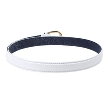 Sandy D Carter Women White Artificial Leather Waist Belt for Jeans & Formal Paint SDC-032-WH