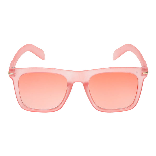 Celebrity Full Rim Red Plastic Frame With Red UV Protected Lens Wayfarer Sunglasses for Men & Women_09-RD