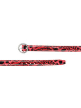 Sandy D Carter Women Red Synthetic Leather Waist Belt for Jeans & Formal Paint SDC-22-527-RD1