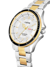 Sandy D Carter Metal Gold Analogue Round Watches for Men_Sandy D Carter-184-SL-GD