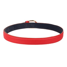Sandy D Carter Women Red Artificial Leather Waist Belt for Jeans & Formal Paint SDC-032-RD