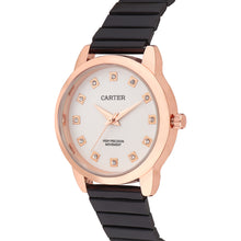 Sandy D Carter Metal Rose Gold Analogue Round Watches for Women_SDC24-60-RG-WH