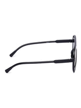 Celebrity Full Rim Black Plastic Frame With Blue UV Protected Lens Avaitor Sunglasses for Men & Women_VO2601