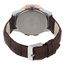 FLUID Brown Leather Strap Watches For Men FLWatch23-021-SL01
