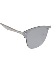 Celebrity Full Rim Blue Plastic Frame With Blue UV Protected Lens Avaitor Rectangular Men & Women_3576-03