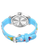Fantasy World Blue 3D Print Rubber Strap Time Teacher Analog Watch Boys & Girls FW-25-SL-16