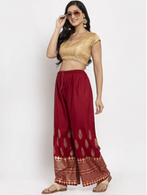 Fleurt Stylish & Comfy Printed Palazzo Collection HOBK343