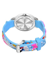 Fantasy World Blue 3D Print Rubber Strap Time Teacher Analog Watch Boys & Girls FW-25-SL-03