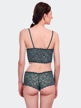 Fleurt Green Lycra Lace Lingerie Set - One Size (Free Size) For Women Fleurt-Set-170-GR