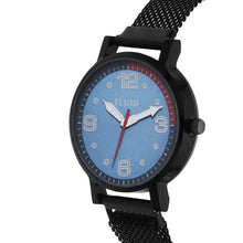 Fluid  Black Round Allow Strap Analog Watches for Women FLWatch23-023-BK02