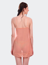Fleurt Orange Power Net Honey Moon Dress Dress for Women HOBF-BD-1024-OR